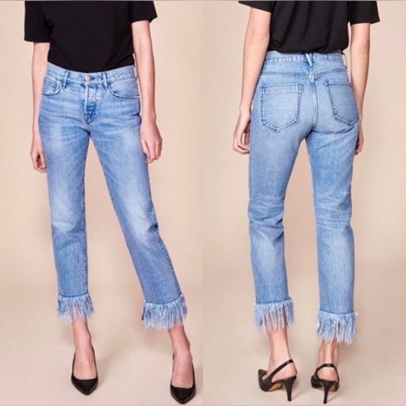 3x1 NYC Mid-Rise Straight Leg Distressed Ankle Jean, Size US 28 - Picture 13 of 13